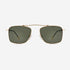 Fashion Square Metal Men's Sunglasses Toledo